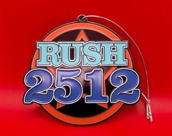 Rush Enamel Xmas Ornament - 2512 (Limited Edition) - Official Rush Merch
