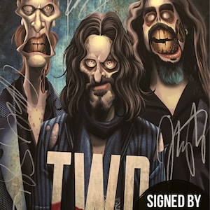 SIGNED Limited edition The Winery Dogs collectible Art Print!