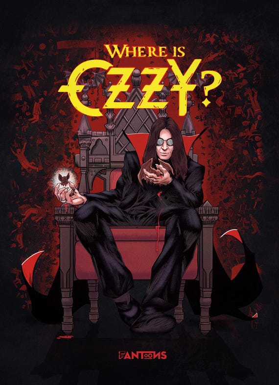 Where is Ozzy?: the Only Official Seek-and-find Book - Etsy