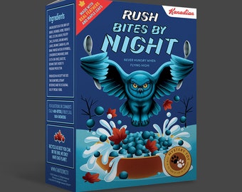 Bites By Night Decorative Cereal Box  (Does not contain actual cereal)