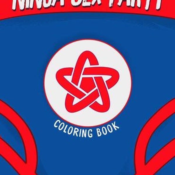 Official Ninja Sex Party Coloring Book Paperback