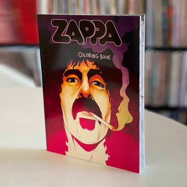 Frank Zappa Coloring Book - Official Frank Zappa Merch