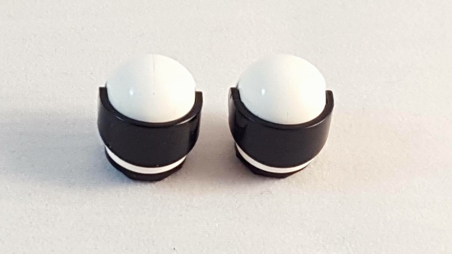Top Gear Stig Lego Helmet Dust and Valve Caps. Perfect for Etsy