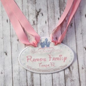 Disney Stroller Tag, Custom Stroller Tag,  Disney Wheelchair Tag, Scooter Tag