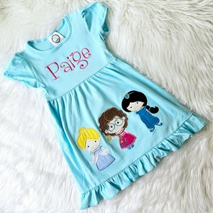 Embroidered Princess  Dress