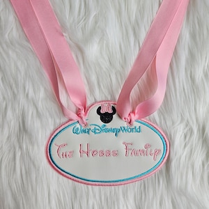 Disney Stroller Tag, Custom Stroller Tag,  Disney World Stroller Tag, Minnie Stroller Tag