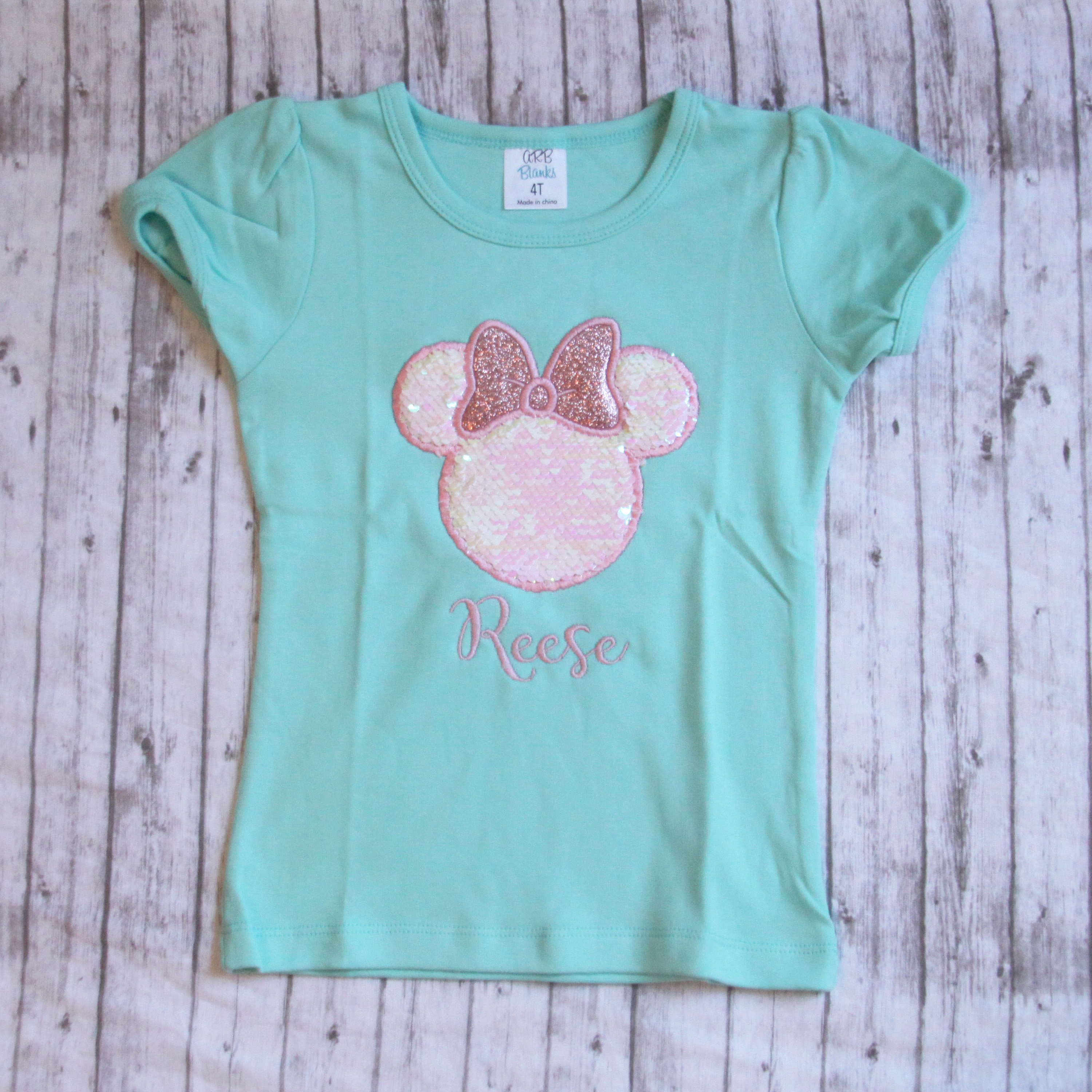 Minnie Bling Shirt - Etsy