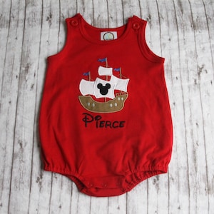 Pirate Ship Bubble Romper