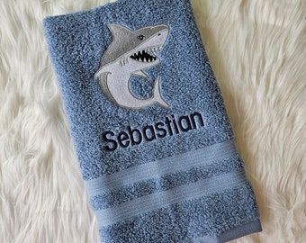 Shark bathroom towels hotsell