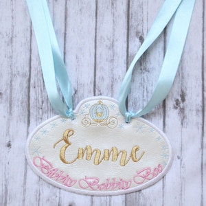 Disney Stroller Tag, Cinderella Stroller Tag,  Disney Wheelchair Tag, Disney Scooter Tag