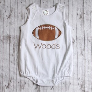CHECKERED FOOTBALL DREAM ROMPER main image 1
