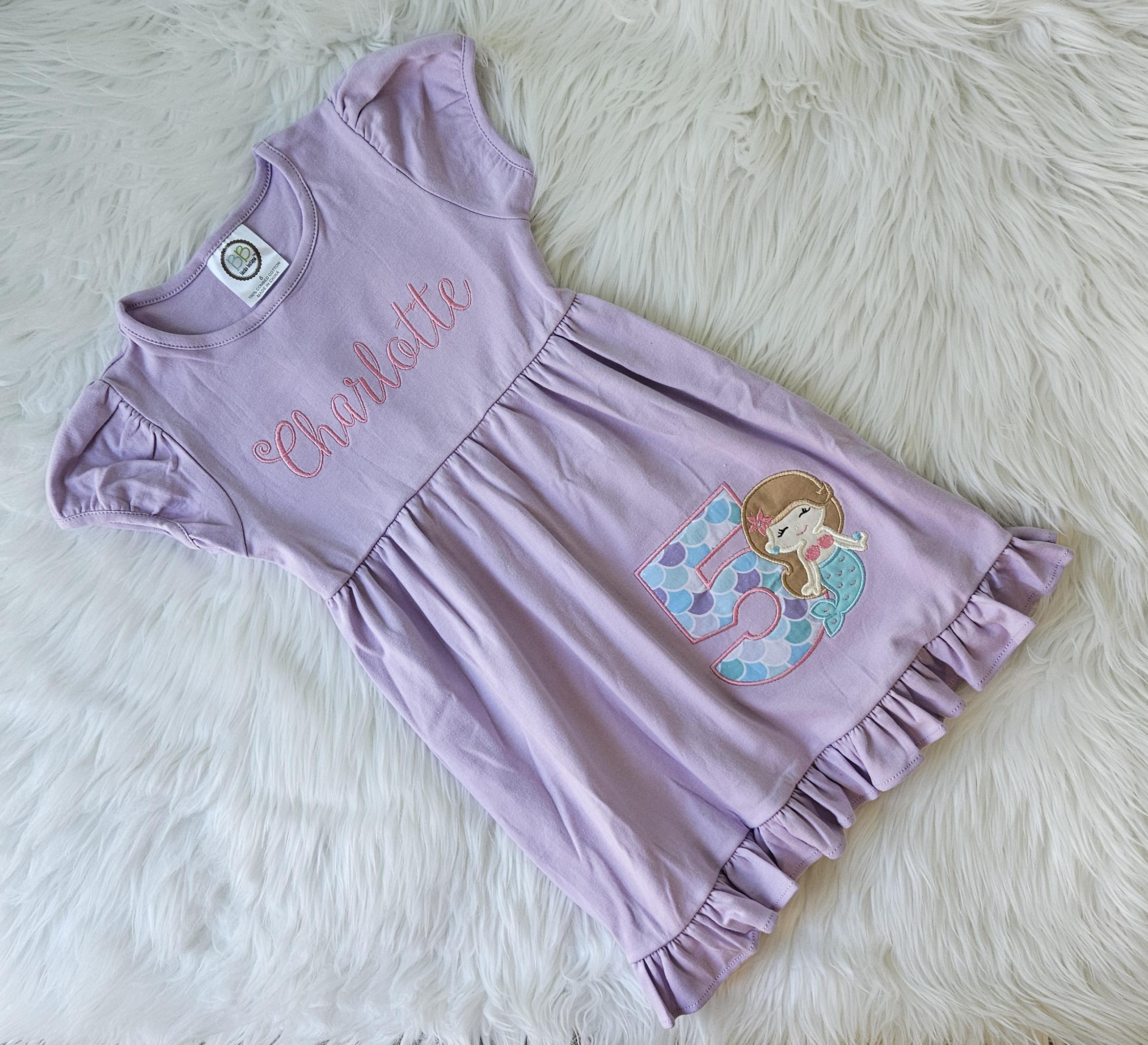 Little Mermaid Smock - Etsy