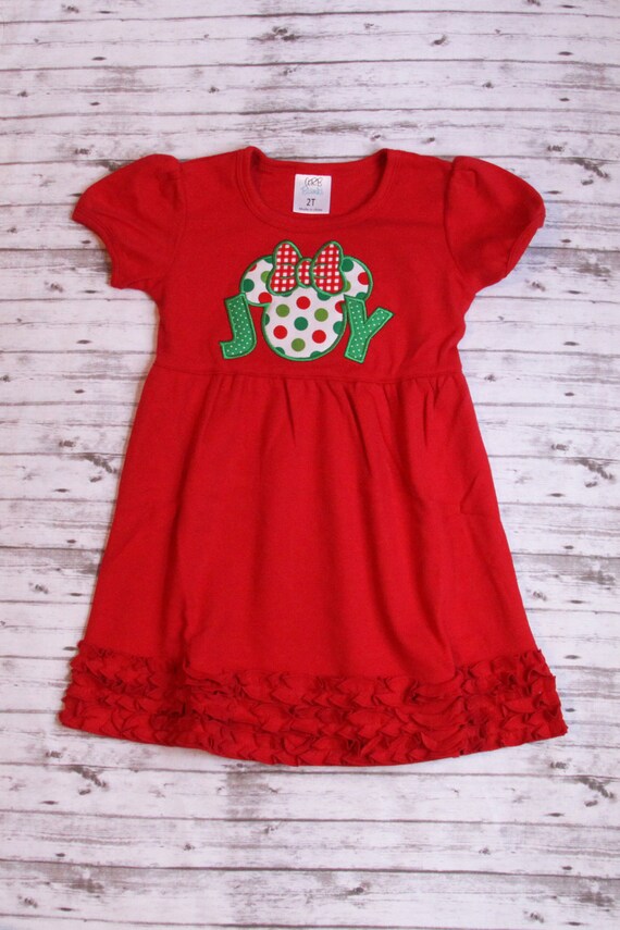 minnie mouse christmas dress