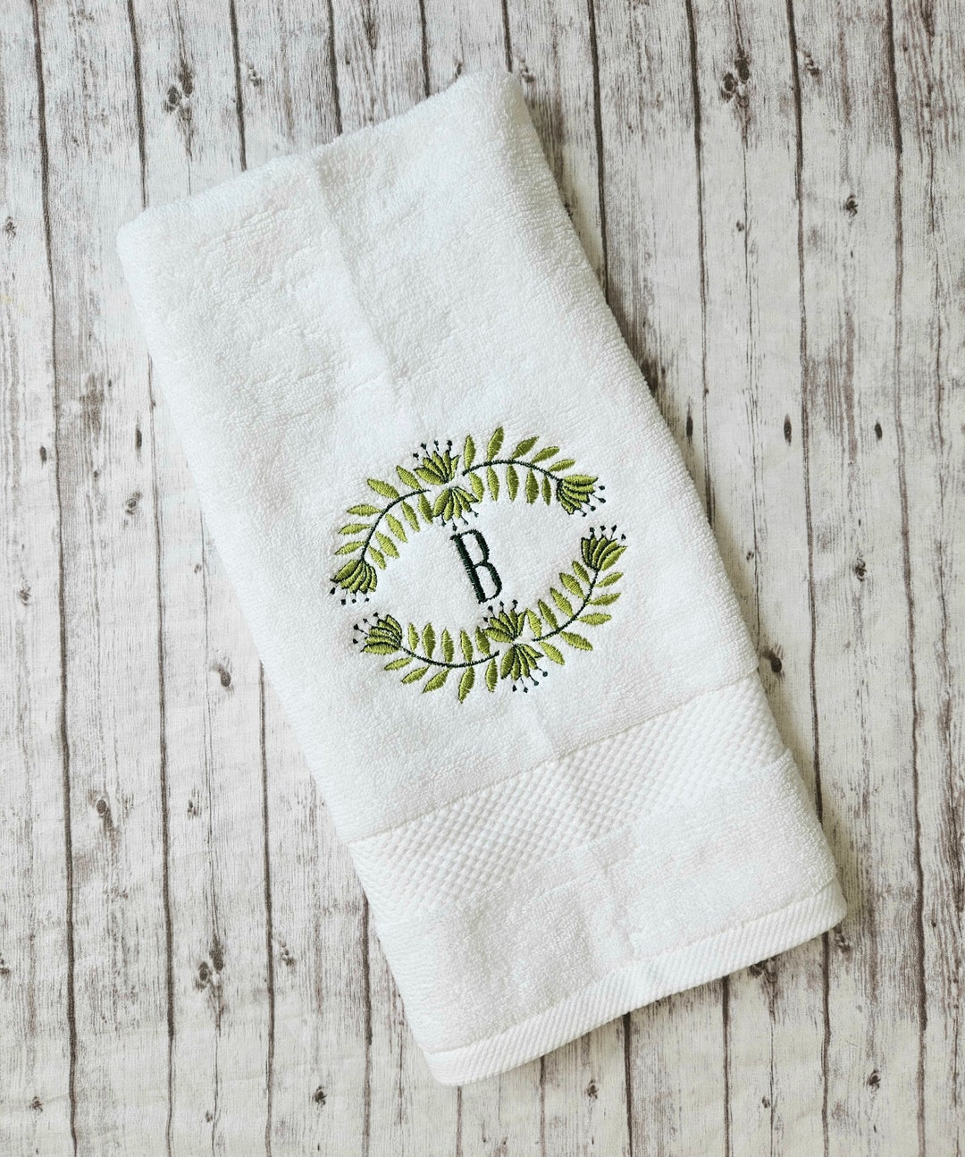 Embroidered Bath Hand Towel, Boho Towel Etsy