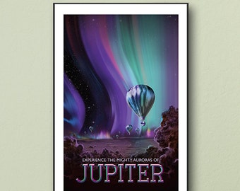 Jupiter (Small) wall art. Choose either a print, canvas or amazing float frame