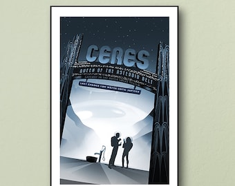 Ceres (Small) wall art. Choose either a print, canvas or amazing float frame
