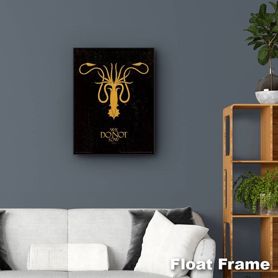Game Of Thrones Greyjoy Sigil Greyjoy Crest House Greyjoy Etsy