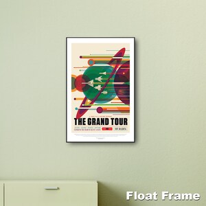 The Grand Tour (Small) wall art. Choose either a print, canvas or amazing float frame