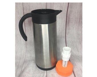 3D Printed Cup Chuck for 20oz or 32oz HOGG Hot Pot Tumbler ~ Tumbler Turner Attachment ~ Adapter for easy turning ~ Epoxy leveling