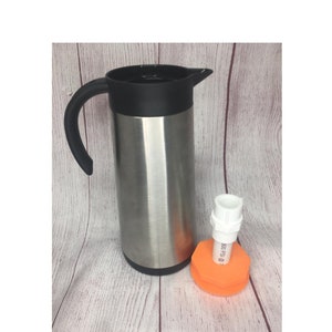 3D Printed Cup Chuck for 20oz or 32oz HOGG Hot Pot Tumbler ~ Tumbler Turner Attachment ~ Adapter for easy turning ~ Epoxy leveling