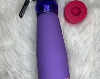 3D Printed Cup Chuck for CreamRight Whipped Cream Dispensers  ~ turner attachment ~ Cup Adapter for easy turning  Epoxy leveling