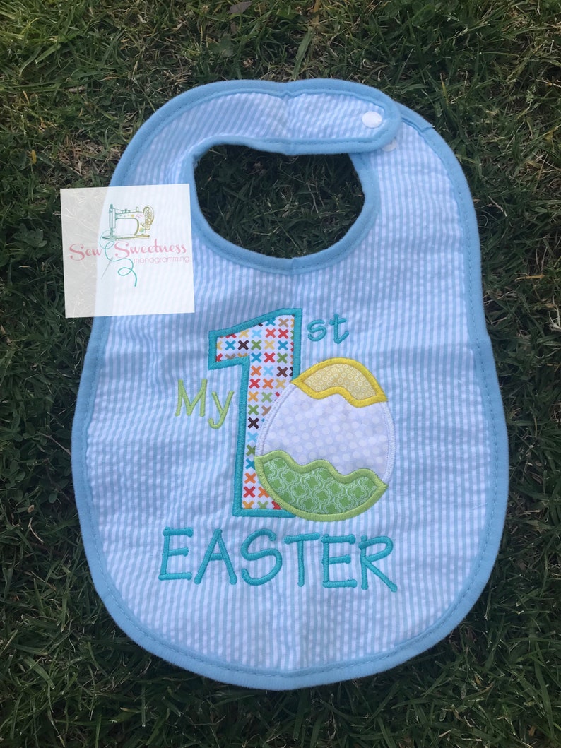 First easter bib