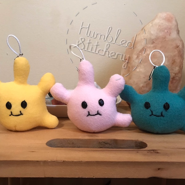 Glove Shaped plush charm/ SpongeBob Glove World inspired