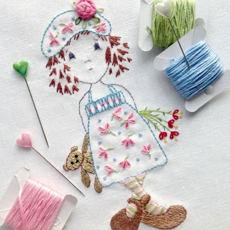 Hand Embroidery Patterns Etsy