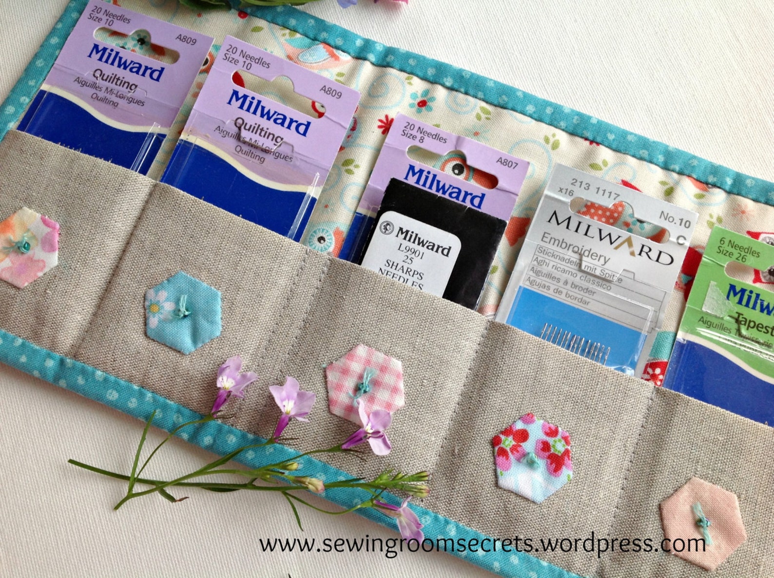 Needle Case Sewing Pattern Etsy