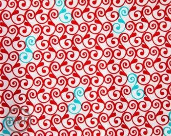 Robert Kaufman, Perfectly Perched, Swirl in Celebration, Laurie Wisbrun,  Quilt Fabric,  Birds, AWN-12850-203