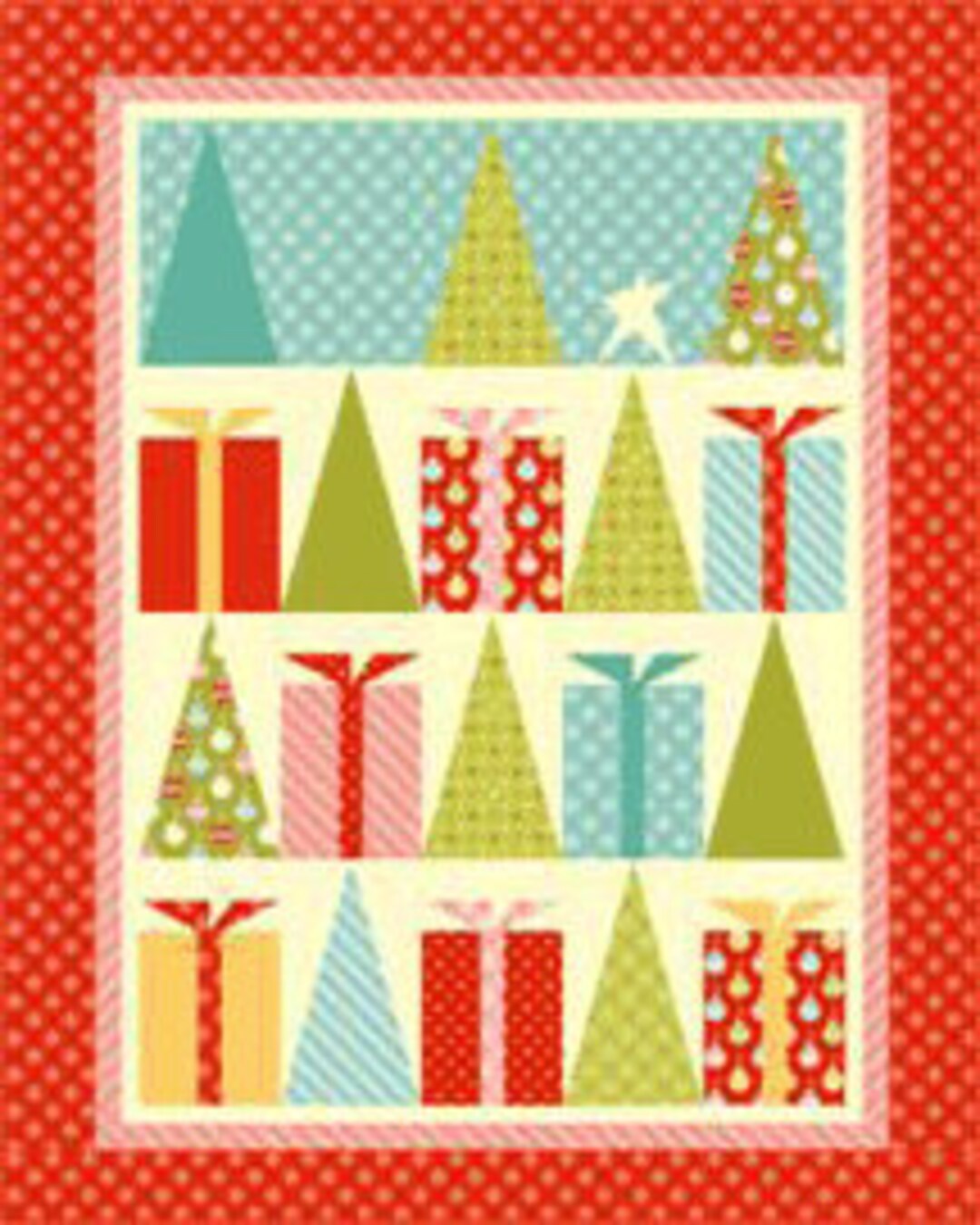 Christmas Quilt Henry Glass Quilt Kit Henry Glass Etsy