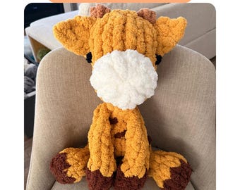 Giraffen Strickmuster, süsse Safari gestricktes Amigurumi | Handstrickanleitung / PDF-Download (einfach)