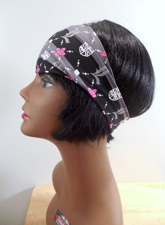 Motorcycle headband yoga headband wide headband non slip Etsy