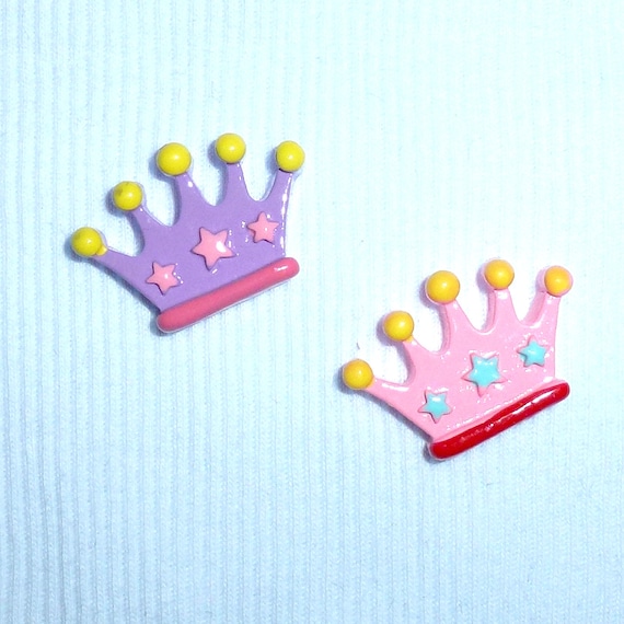 Puppy Bows ~Pink or Purple crown dog bow pet hair clip barrette or latex bands (fb138)