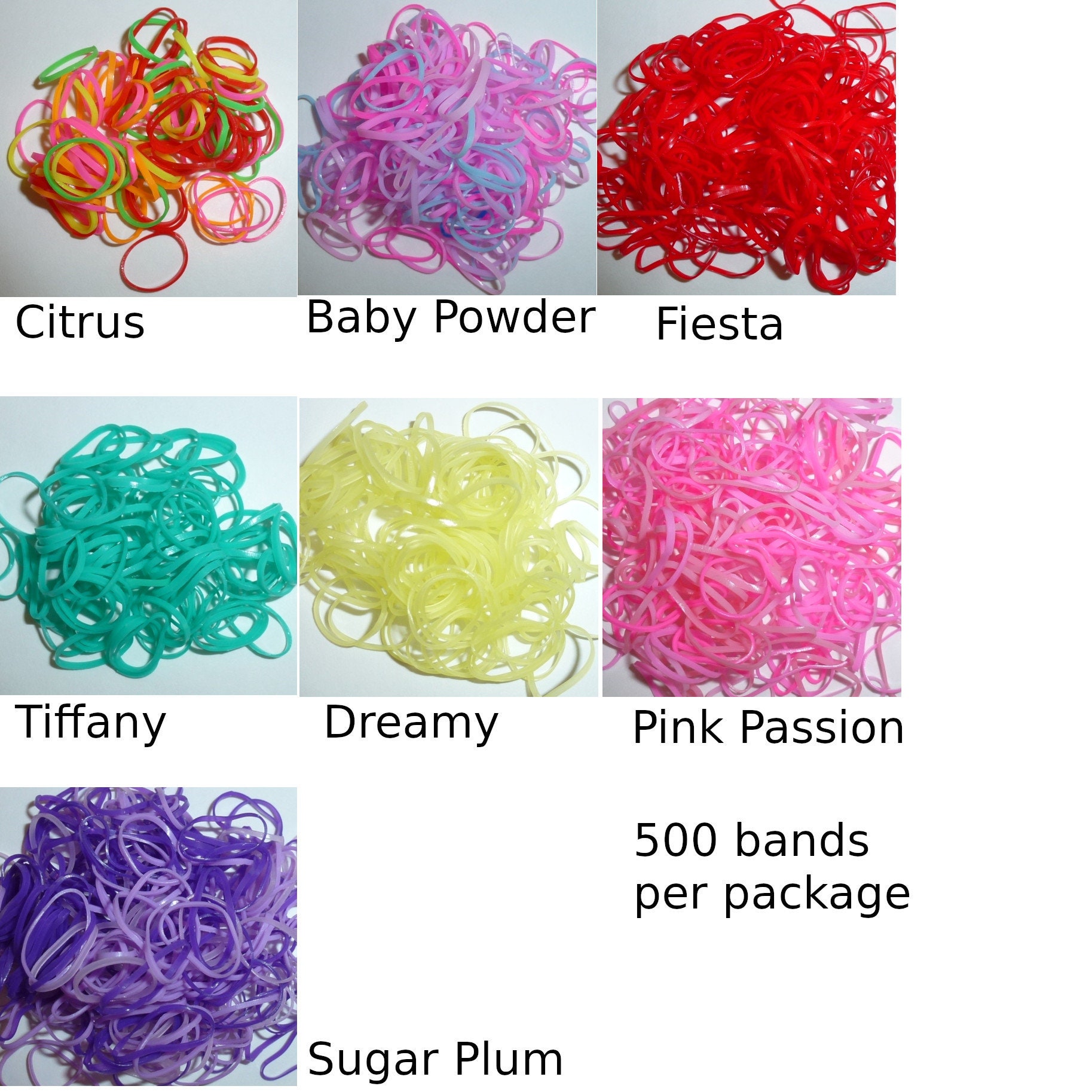 Tiny Rubber Bands 