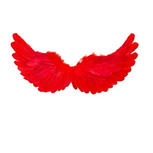 Halloween Angel wings for dogs white or black dog costume feather FREE SHIPPING Large dogs Red