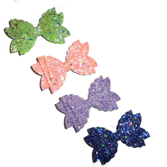 Puppy dog bows, pet hair rhinestone barrettes & grooming bands and DIY