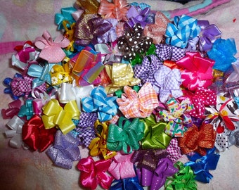 Puppy Bows ~  Party puffs loop dog grooming bows all colors  loopy bow