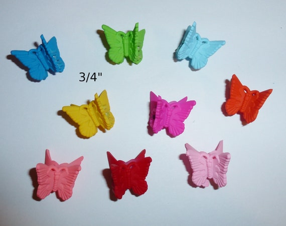 Puppy Bows ~ Butterfly jaw clip pet hair dog bow barrette bows for boys or girls ~USA seller