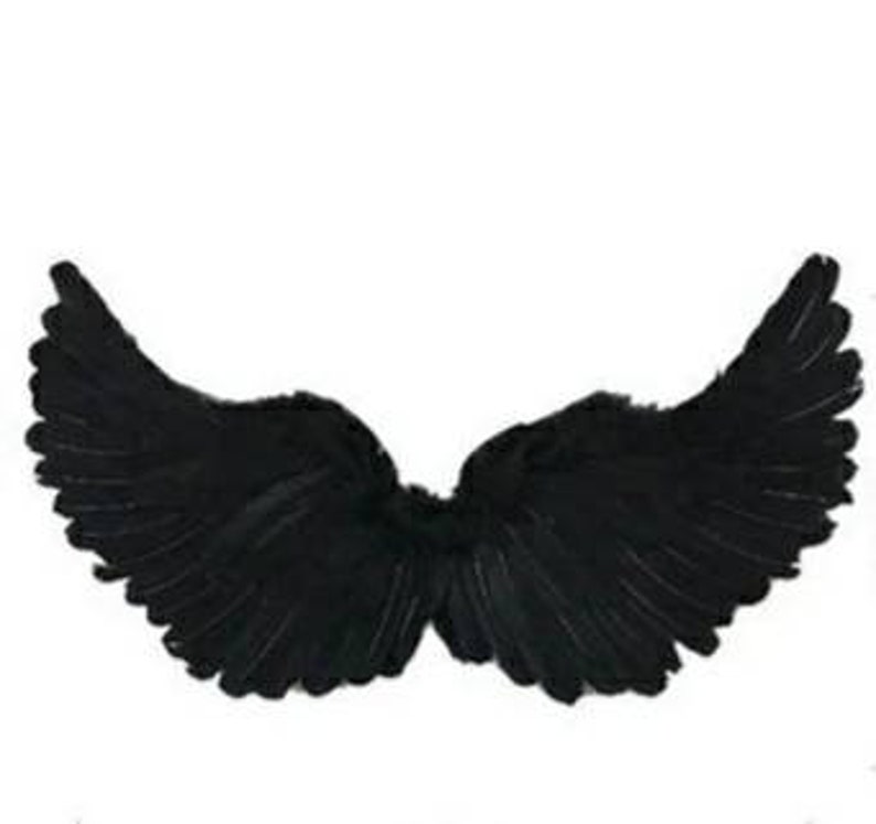 Halloween Angel wings for dogs white or black dog costume feather FREE SHIPPING Large dogs Black