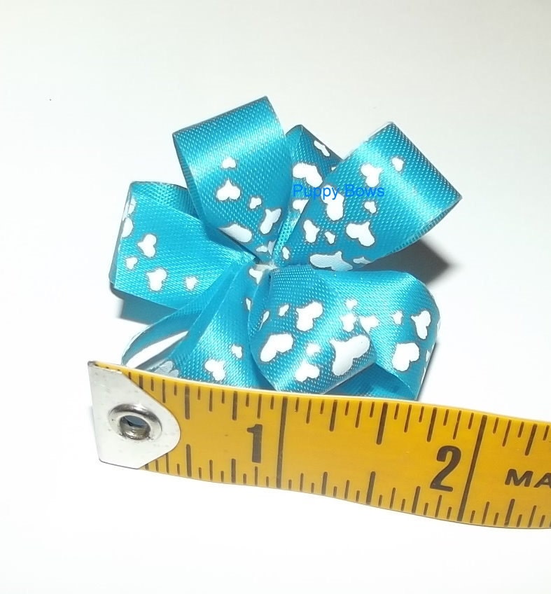 Puppy Bows Party puffs loop dog grooming bows all colors loopy bow