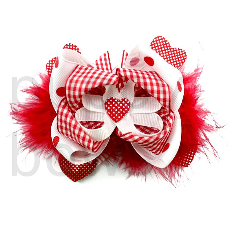 Puppy Bows ~ Heart dog bow Valentine#39;s day collar slide flow Puppy Bows ~ Heart dog bow Valentine#39;s day collar slide flow