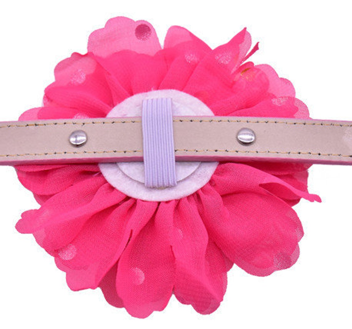 Dog Collar Slide Bow Tie Large Dog Hair Bows Boy Plaid Necktie Etsy