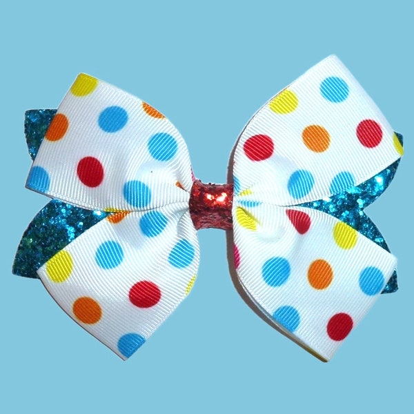 Puppy Bows ~ Boys birthday bowtie bowknot collar slide attachment accessory  (fb150f)