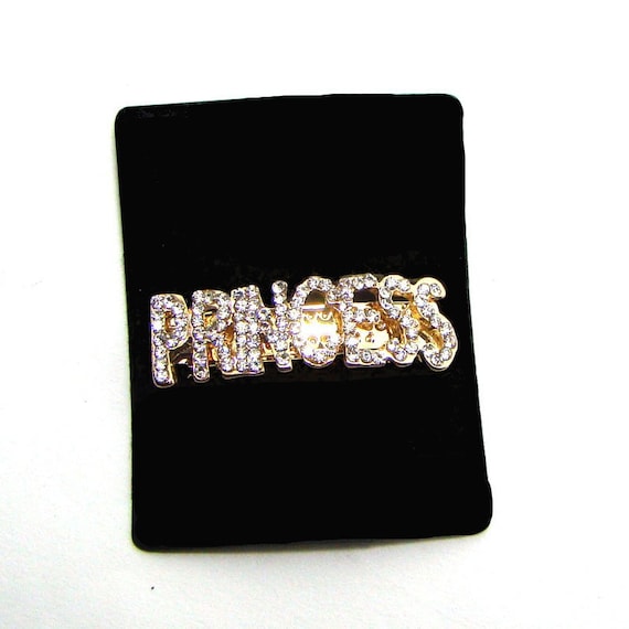Puppy Bows ~PRINCESS style 48 rhinestone dog bow barrette PINK tiara ~USA seller
