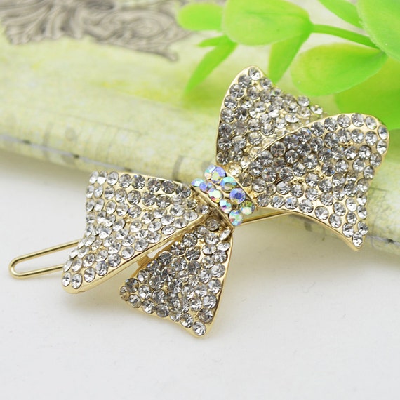 Puppy Bows ~ Rhinestone TIARA multi styles dog hair barrette clip CRYSTAL styles 21-25~USA seller