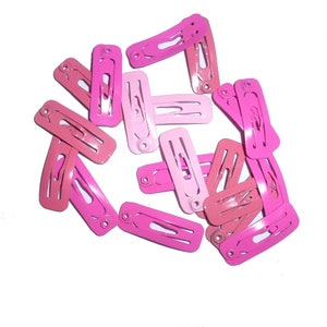 Puppy Bows kleine Haarspange mit Schleife als Haarclip für Hunde und Katzen fb15 All pink