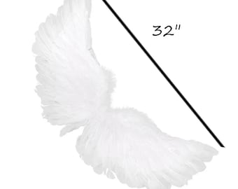 Halloween Angel wings for dogs horse llama anything with a large harness  white  dog costume feather  EXTRA large dogs