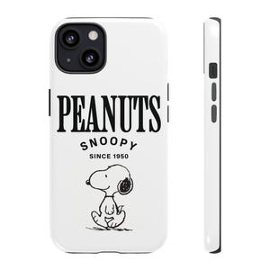 Peanuts Snoopy Tough Case, Cute Phone Cover, Gift for Snoopy Fans, Cartoon Style, Durable Phone Accessory, Christmas Gift
