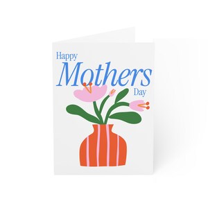 Blumen Muttertags Grußkarten | Perfekt für Mütter, Frühlingsfeiern, Geburtstagswünsche, handgefertigte Karten, 1-50 Pack-Optionen